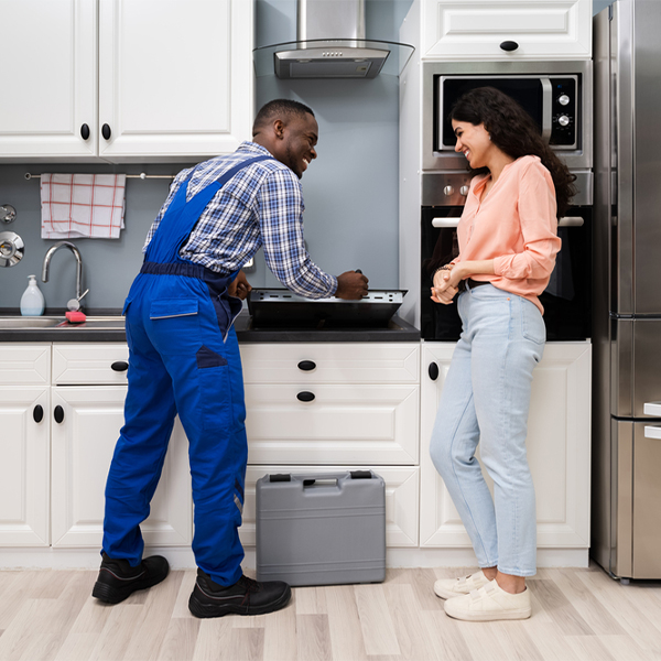 can you provide an estimate for cooktop repair before beginning any work in Keyesport Illinois